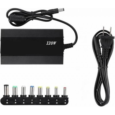120W Automatic voltage management Universal Laptop AC Adapter with 8 tips-400×400