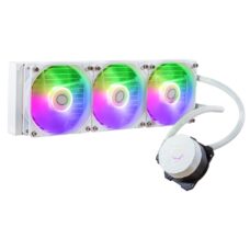 Cooler Master MasterLiquid 360L Core 360mm Close-Loop AIO Liquid Cooler, ARGB Sync, White