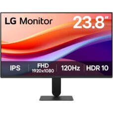 LG 24" FHD IPS Monitor 24U411A-B 120Hz 5ms (HDMI/DVI/VESA)